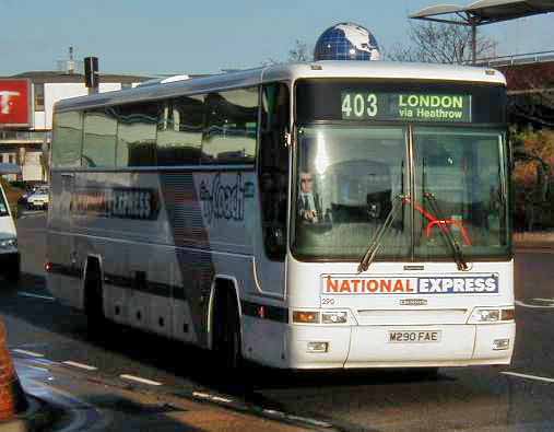 Badgerline Dennis Javelin Plaxton 290 National Express
